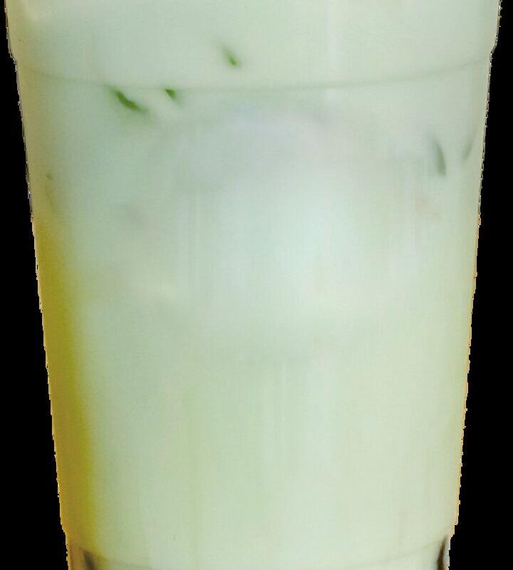 Honeydew milk tea
